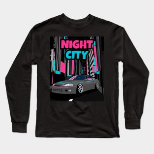 Toyota Soarer Night City Long Sleeve T-Shirt